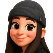 Memoji of my face, wearing a black beanie and smiling