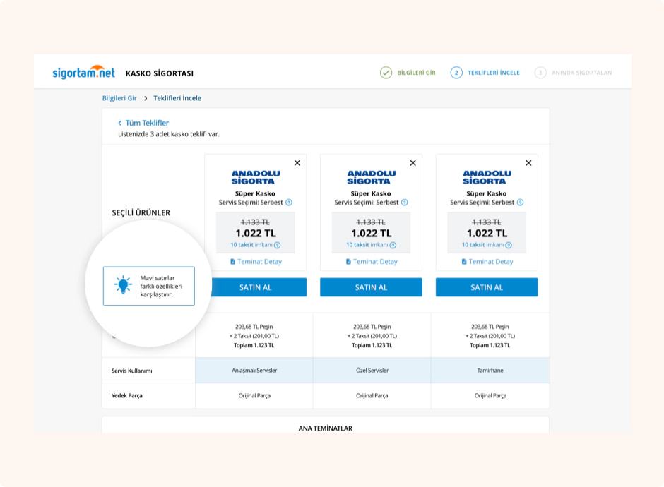 Compare List & Page