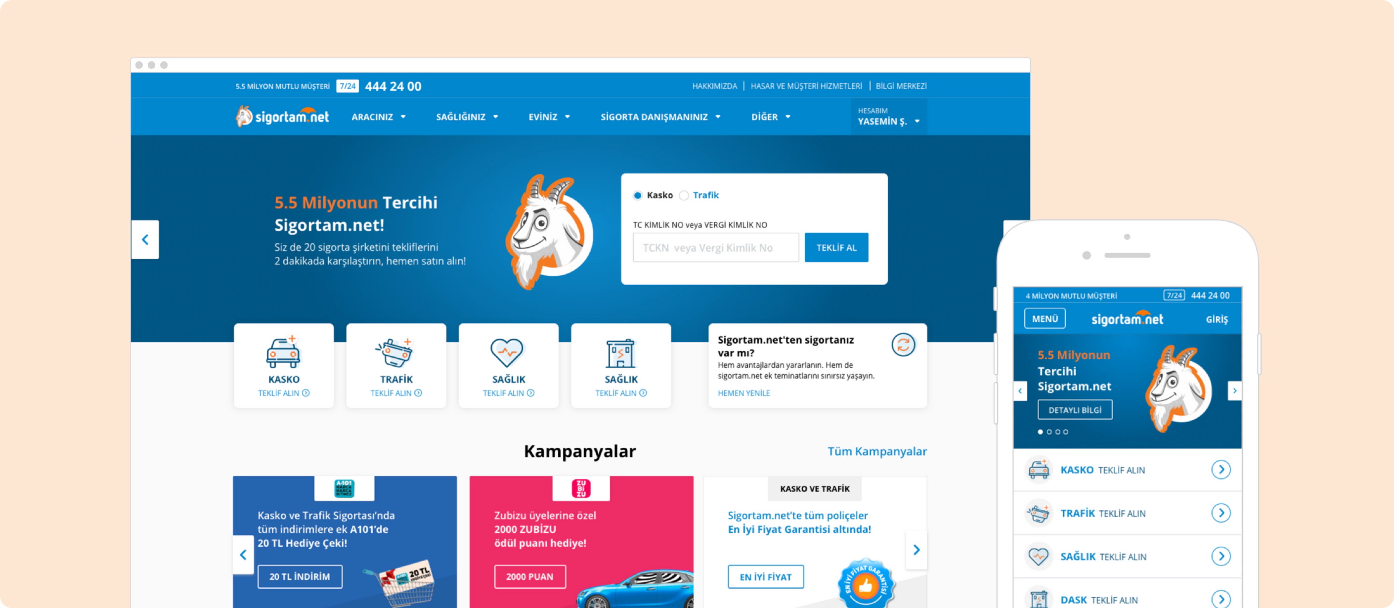 Sigortam.net Redesign