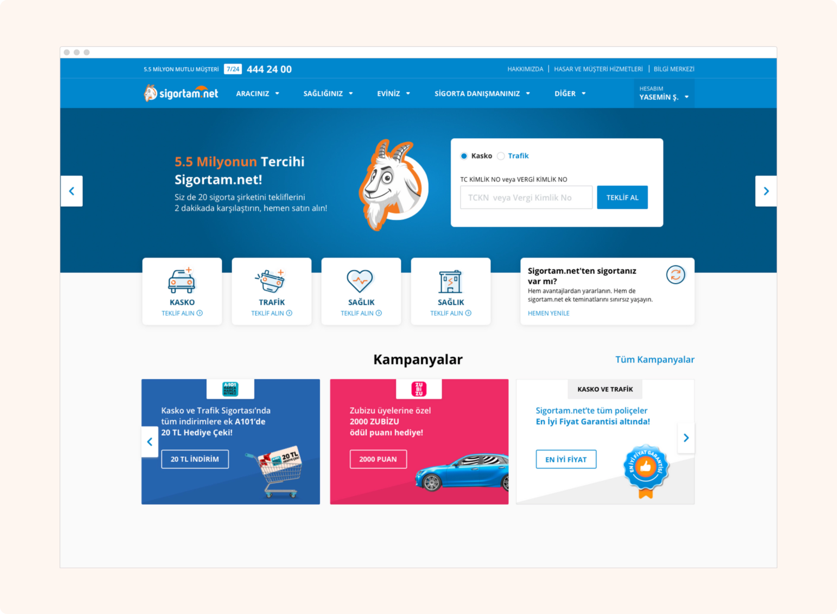 Homepage